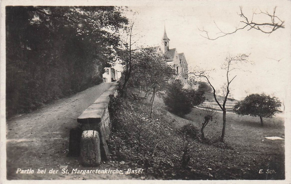 Partie Bei Der St Margaretenkirche Basel