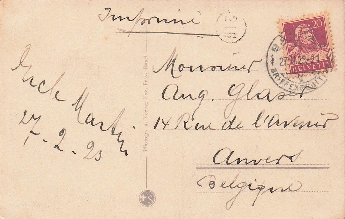 Bern Aarepartie Mit Munster