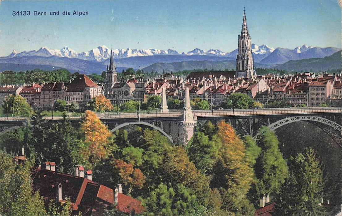 Bern Und Die Alpen