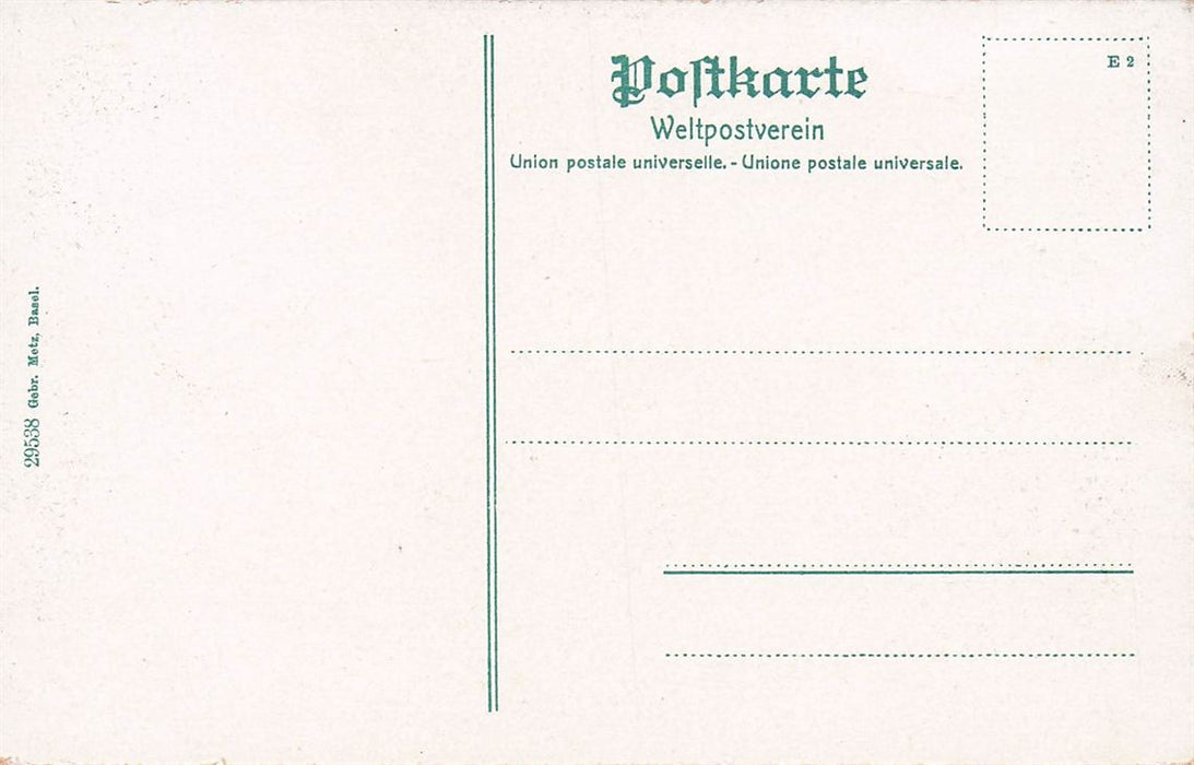 Basel Deutschrittergarten Mit Munster