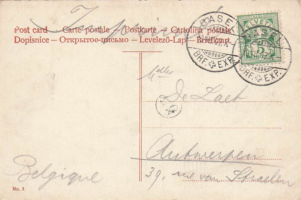 Basel Von Der Elisabethenkirche