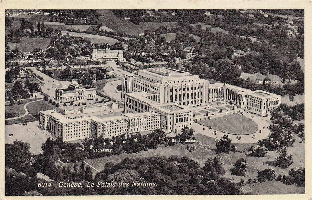Geneve Le Palais Des Nations