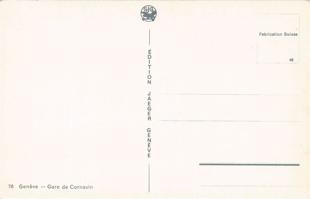 Geneve Gare De Cornavin