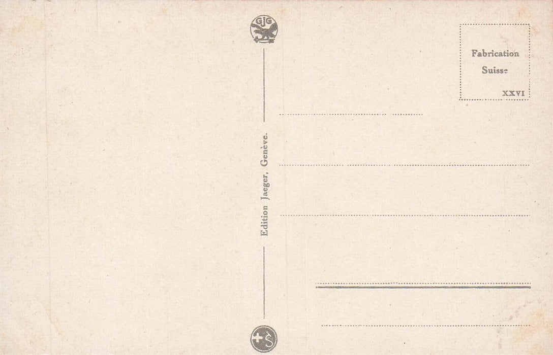 Geneve Monument Brunswick Et Vue Sur La Ville