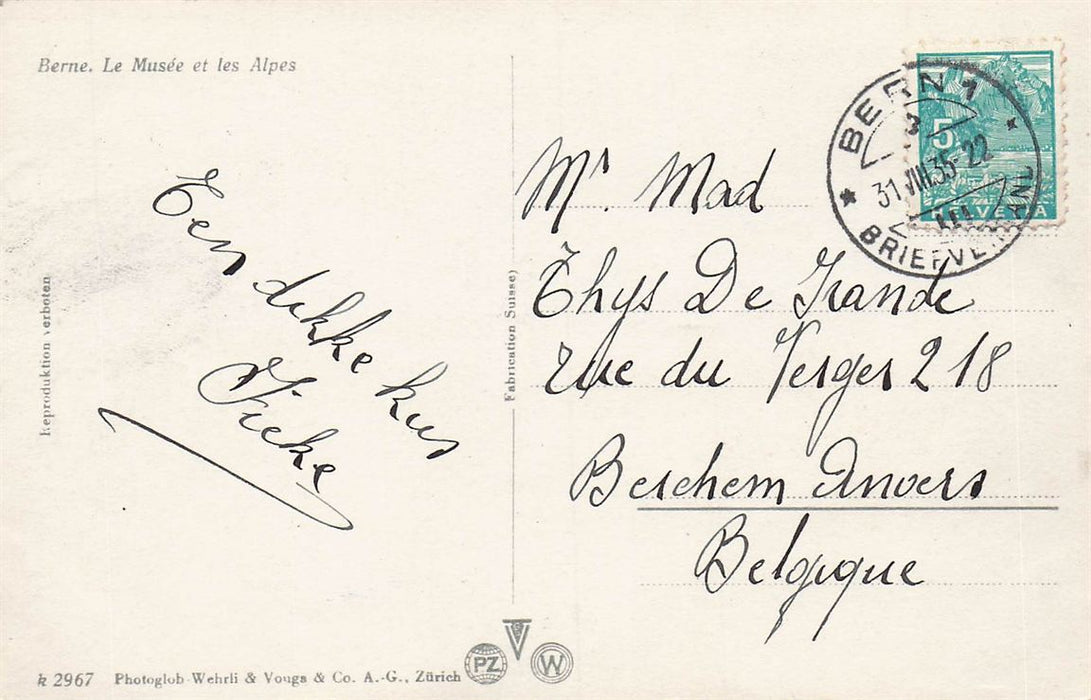 Bern Museum Und Die Alpen