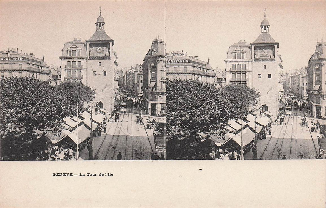 Geneve La Tour De L'Ile