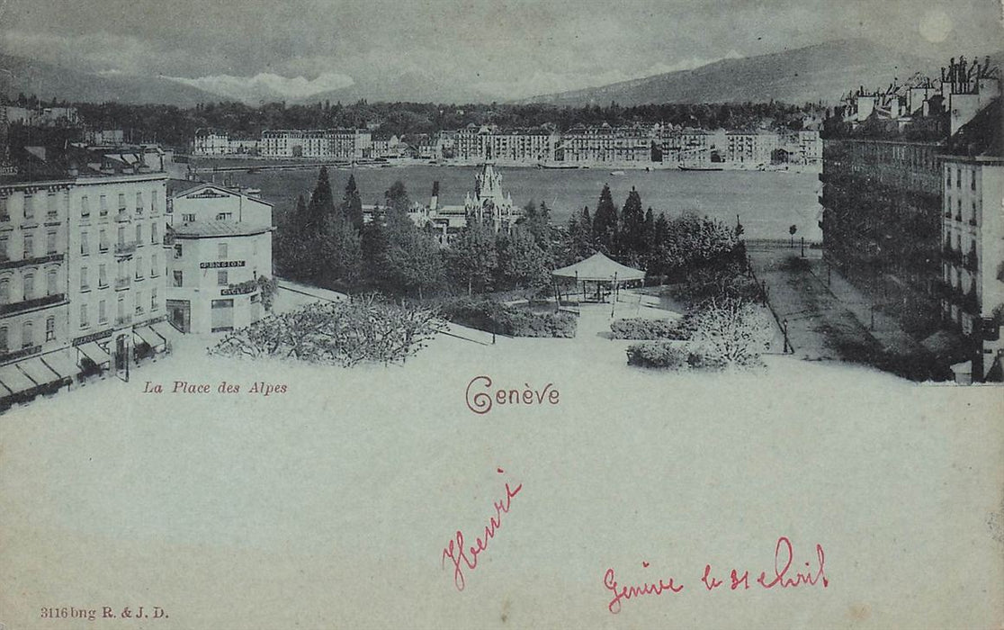 La Place Des Alpes Geneve