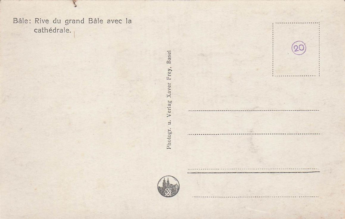 Basel: Deutschrittergarten Mit Rheinpfalz.