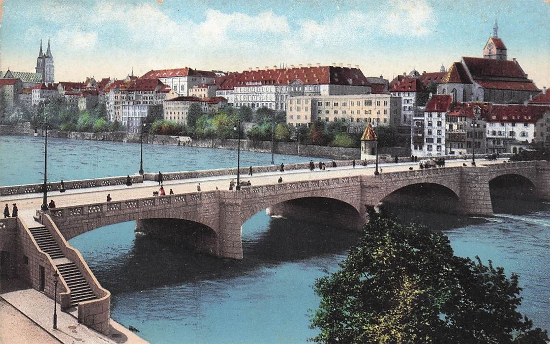 Basel Mittlere Rheinbrucke