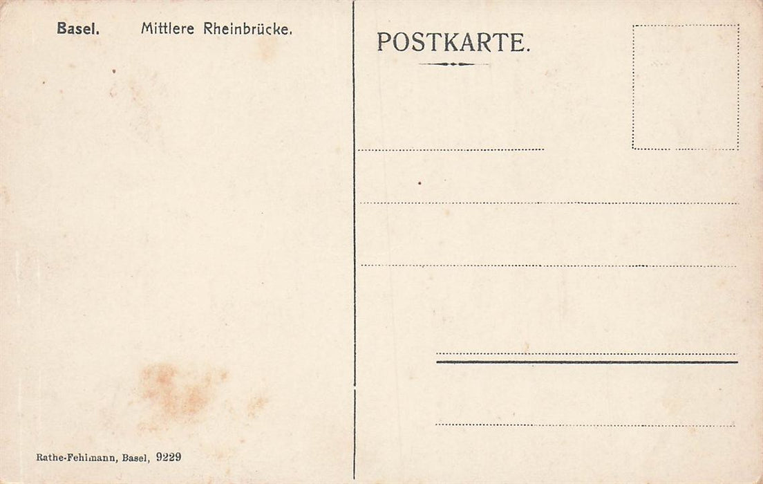 Basel Mittlere Rheinbrucke