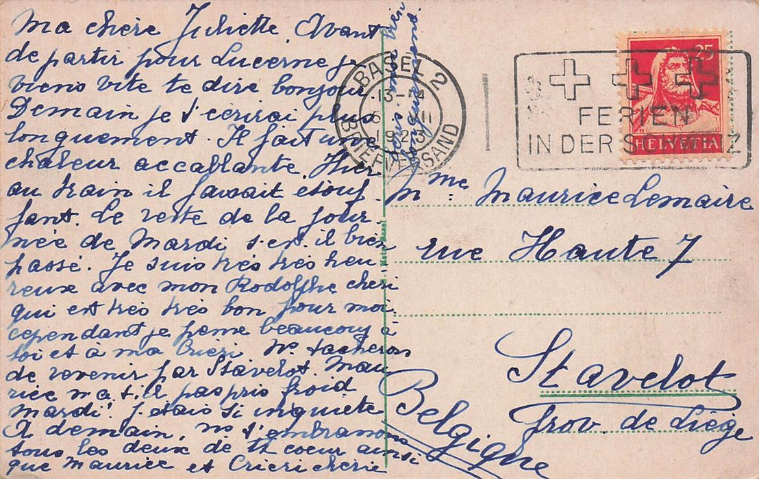 Basel Kappeli Auf Der Mittleren Rheinbrucke