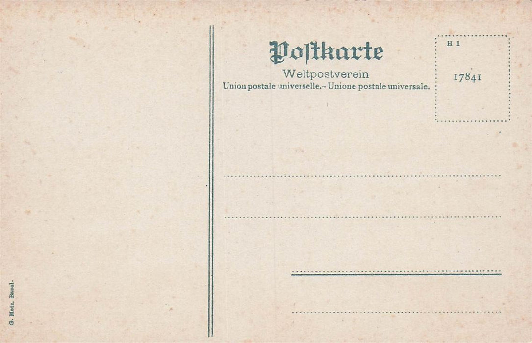 Basel Blick Vom Munster Rheinaufwarts