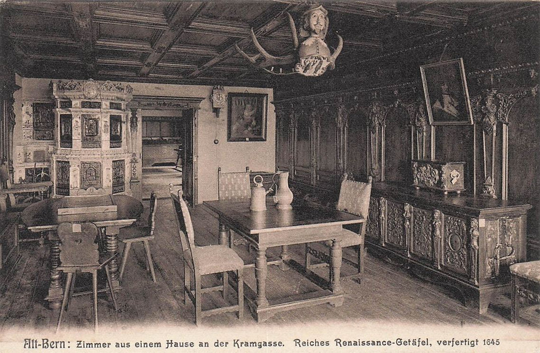 Alt-Bern: Zimmer Aus Einem Hause An Der Kramgasse