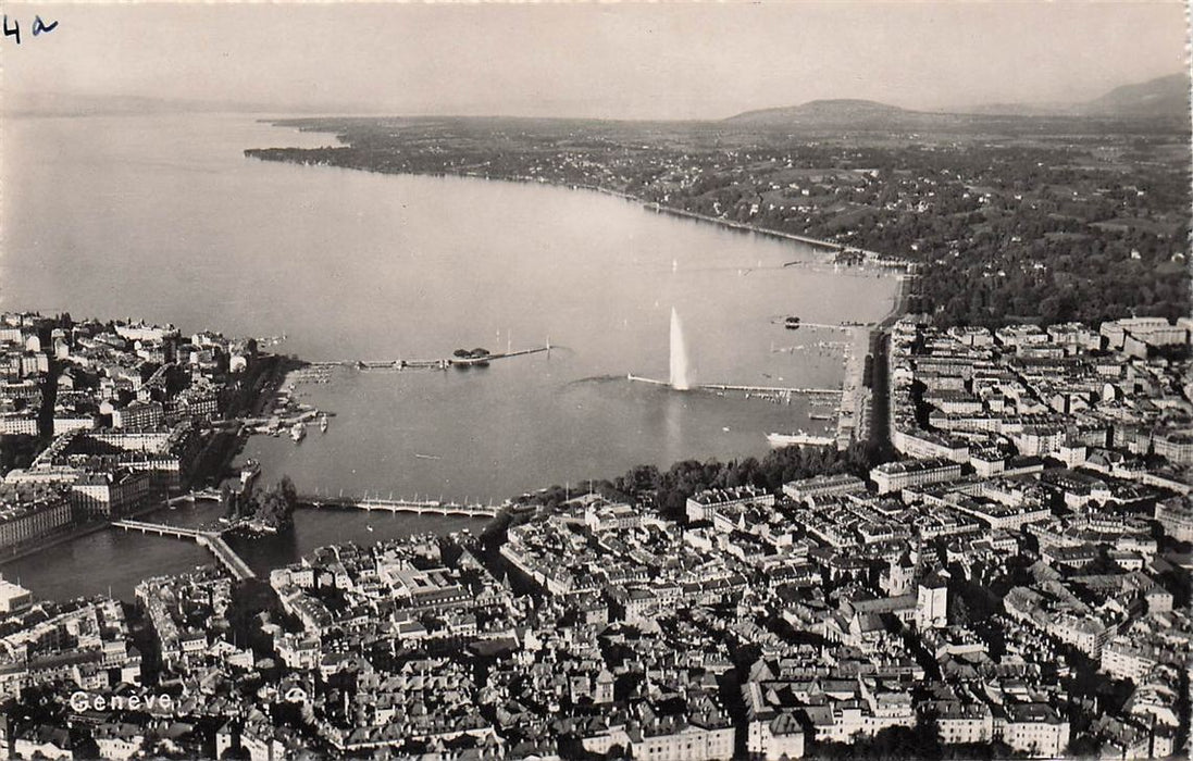 Geneve Vue Aerienne
