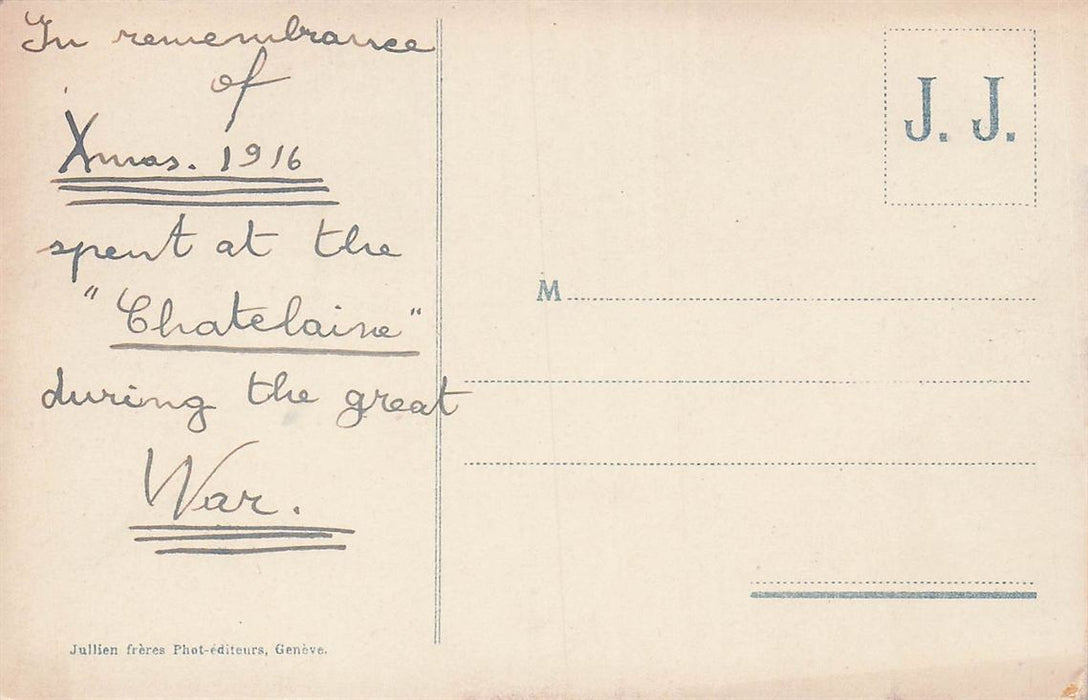 Geneve et le Mont-Blanc