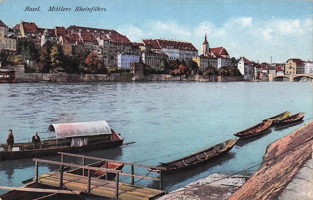 Basel Mittlere Rheinfahre
