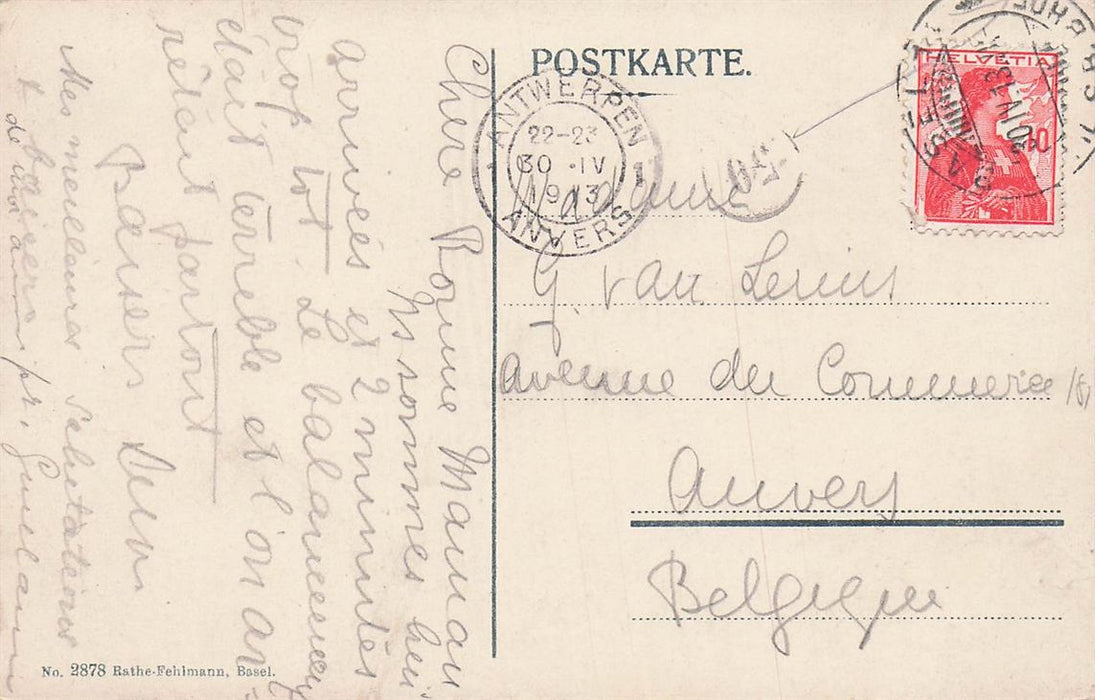 Basel Mittlere Rheinfahre