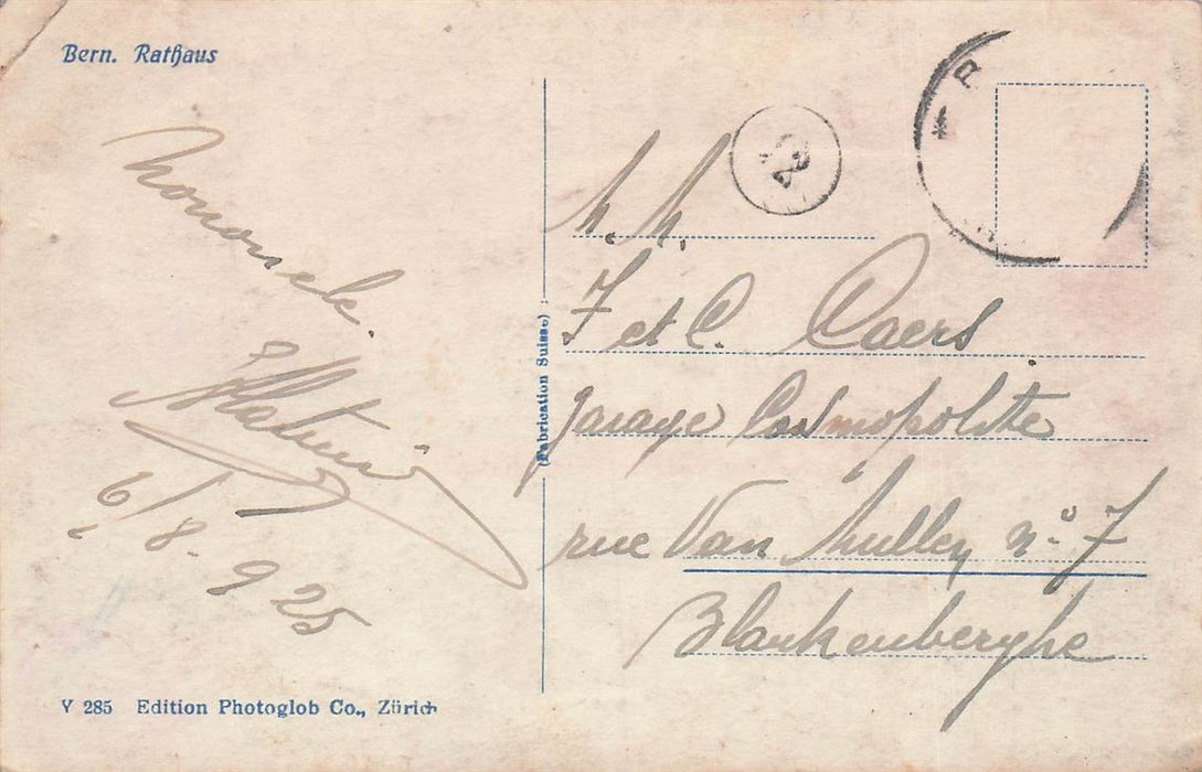 Bern Rathaus Bern.