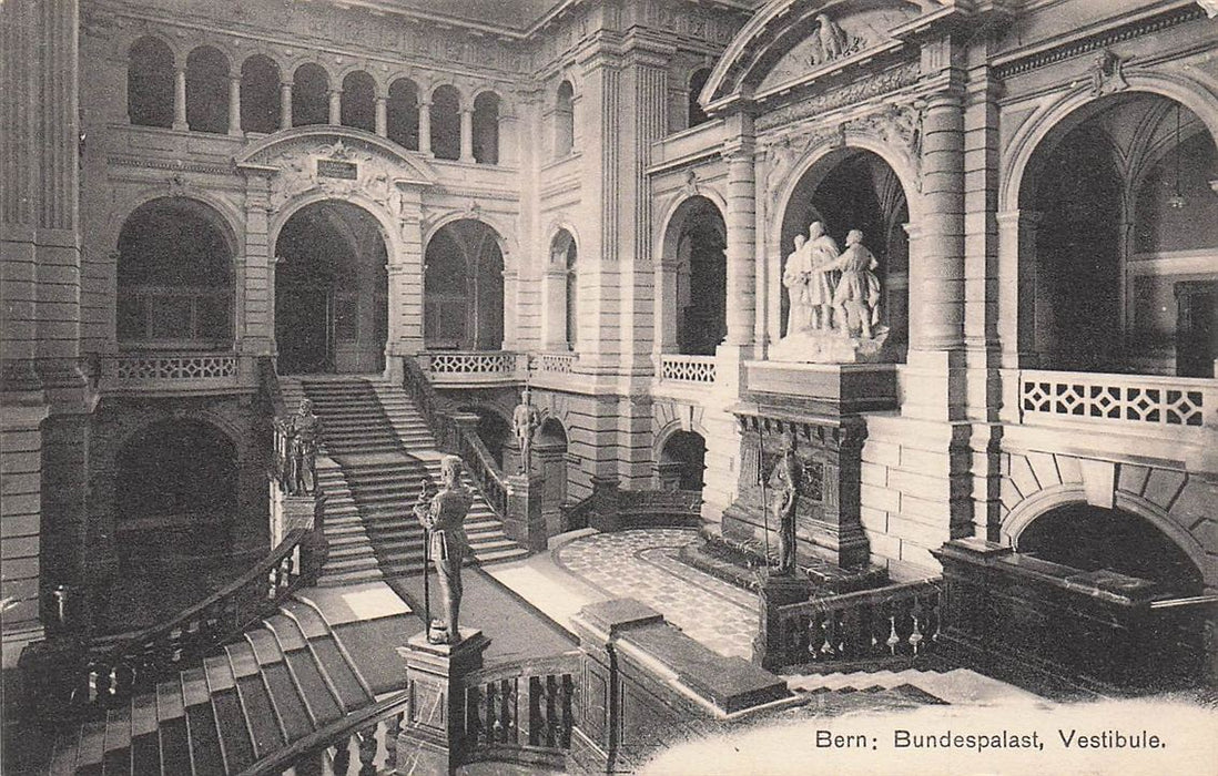 Bern Bundespalast Vestibule