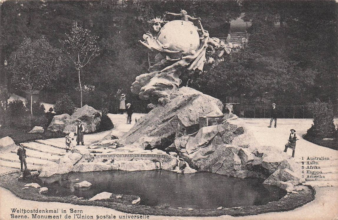 Weltpostdenkmal In Bern