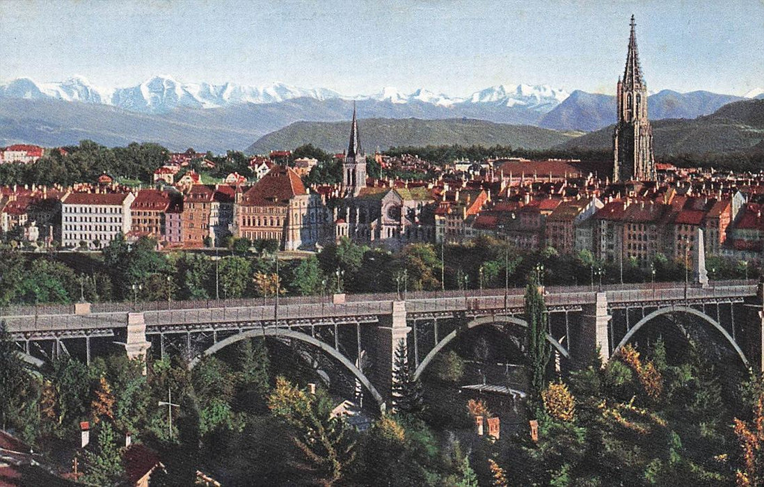 Bern: Alpenansicht Vom Schanzli