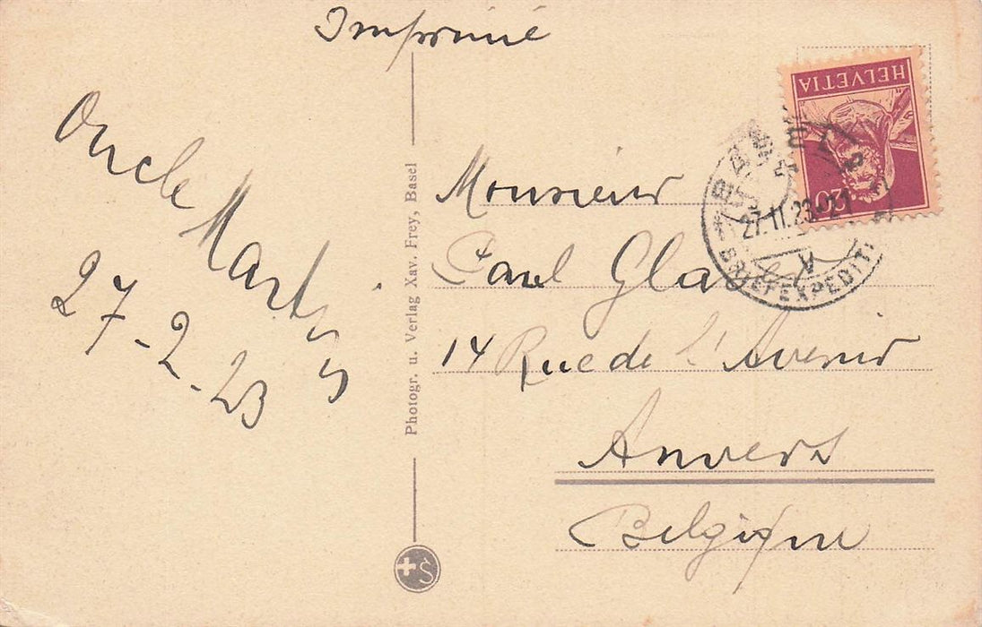 Bern Partie An Der Aare Mit Museum Und Alpen