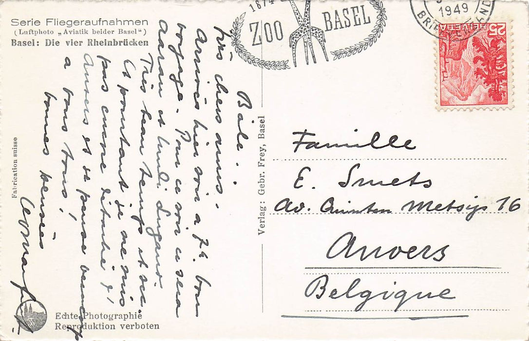 Basel: Die Vier Rheinbrucken