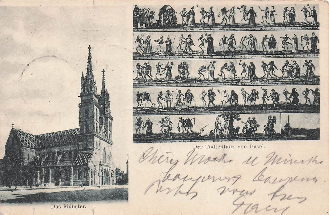 Der Todtentanz Von Basel Das Munster.