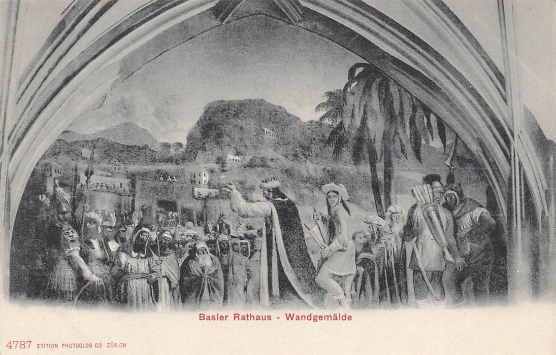 Basler Rathaus Wandgemalde