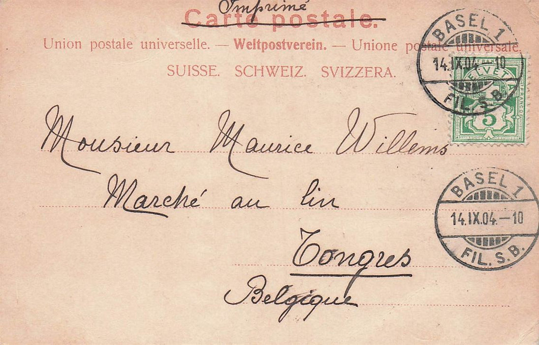 Basel Alte Rheinbrucke