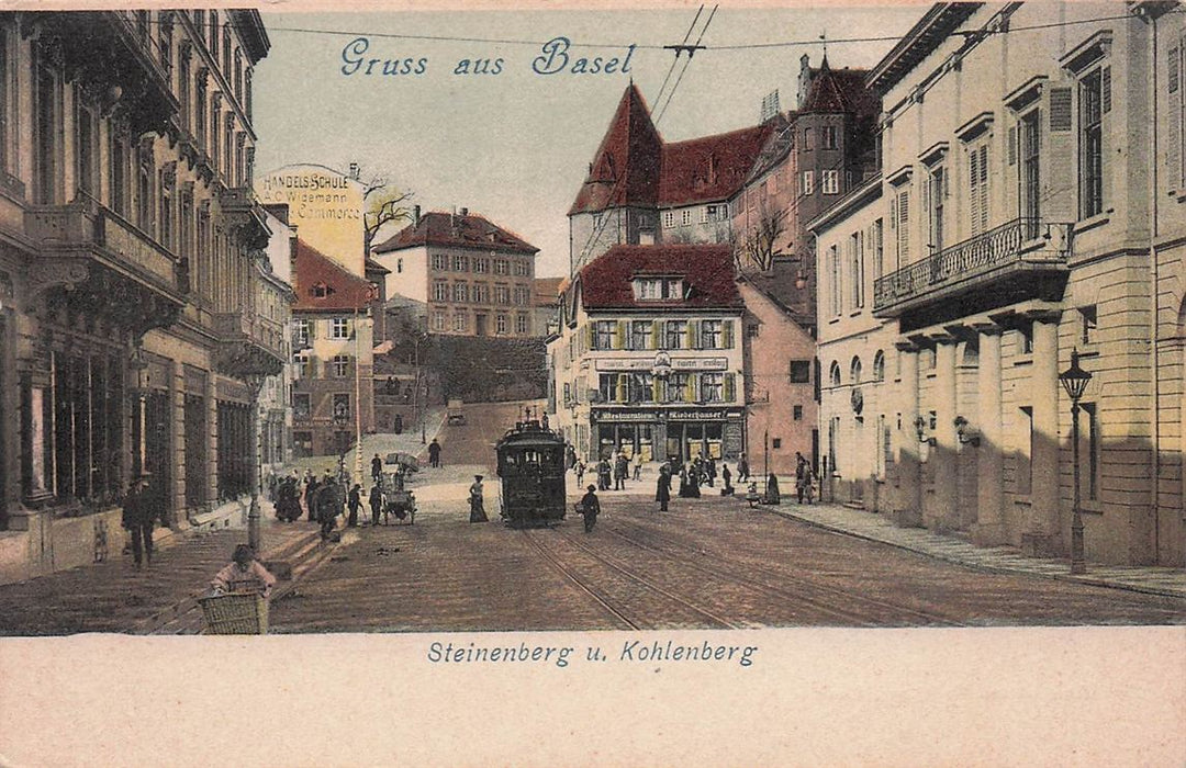 Gruss Aus Basel Steinenberg U Kohlenberg