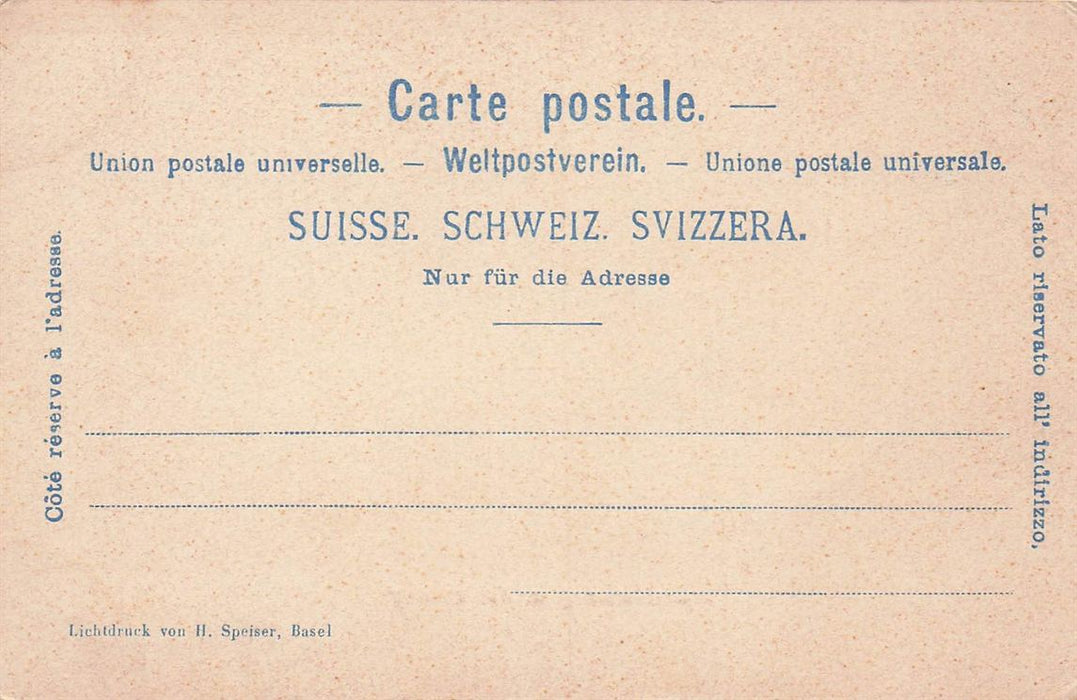 Gruss Aus Basel Steinenberg U Kohlenberg