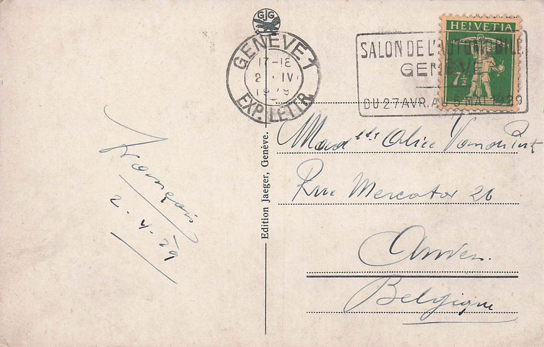 Geneve Pont Du Mont-Blanc