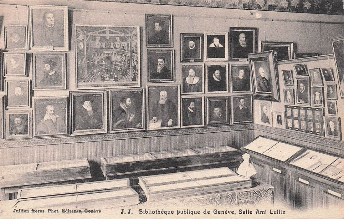 Bibliotheque Publique De Geneve Salle Ami Lullin