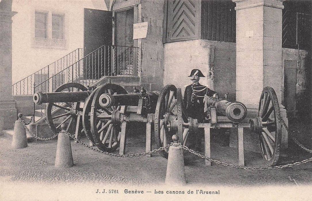 Geneve Les Canons De L'Arsenal