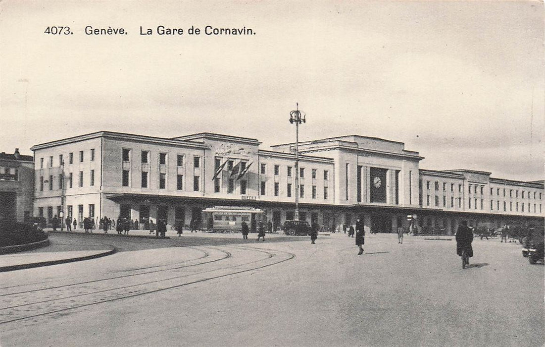 Geneve La Gare De Cornavin