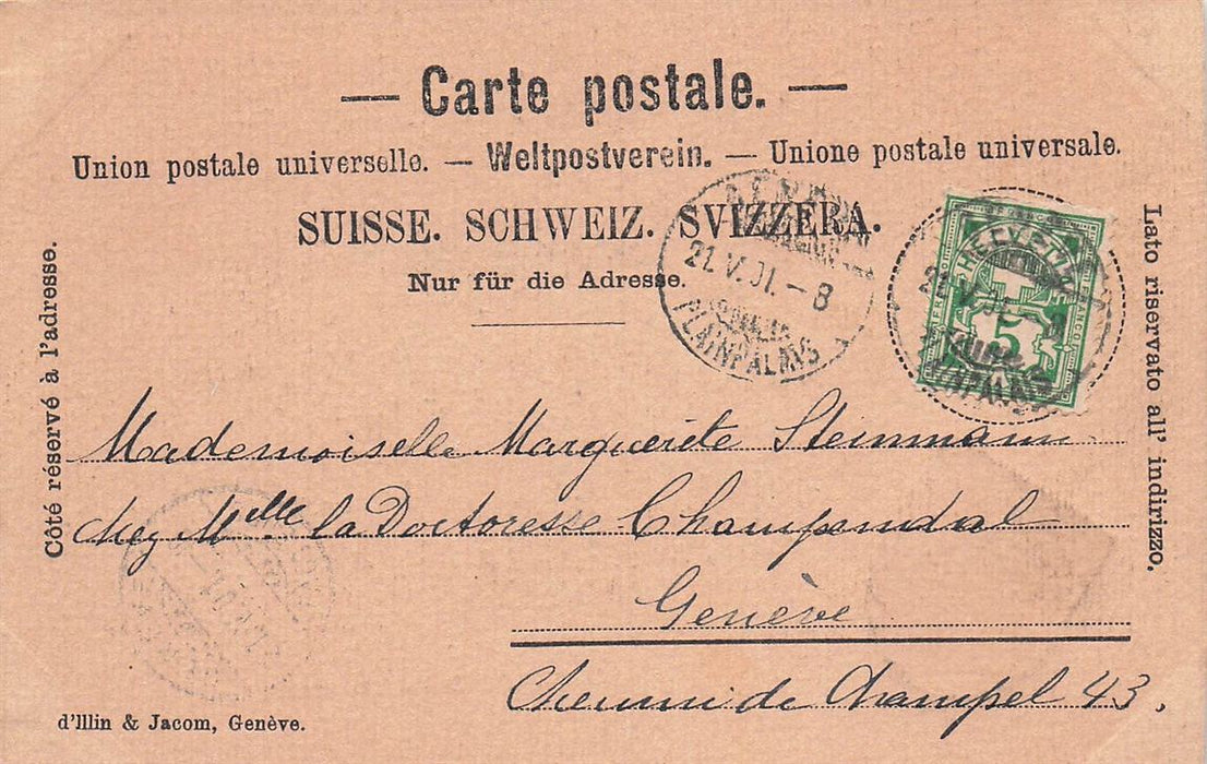 Geneve Hotel Des Postes