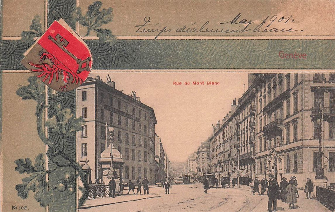 Geneve Rue Du Mont Blanc