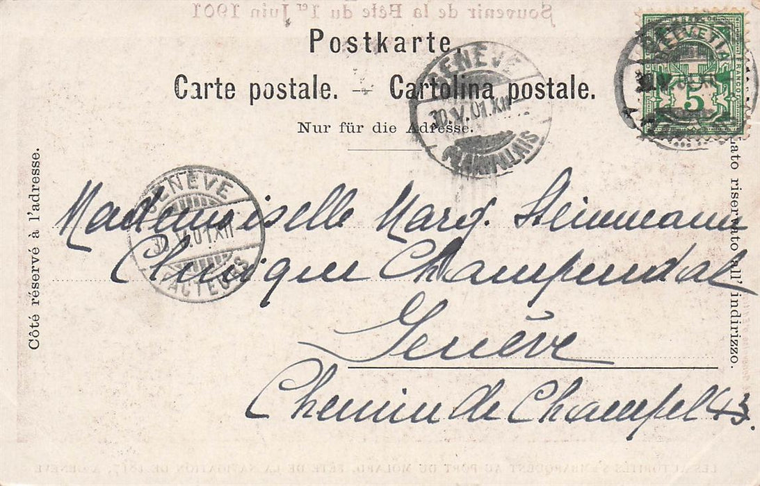 Fete De La Navigation De 1817 A Geneve