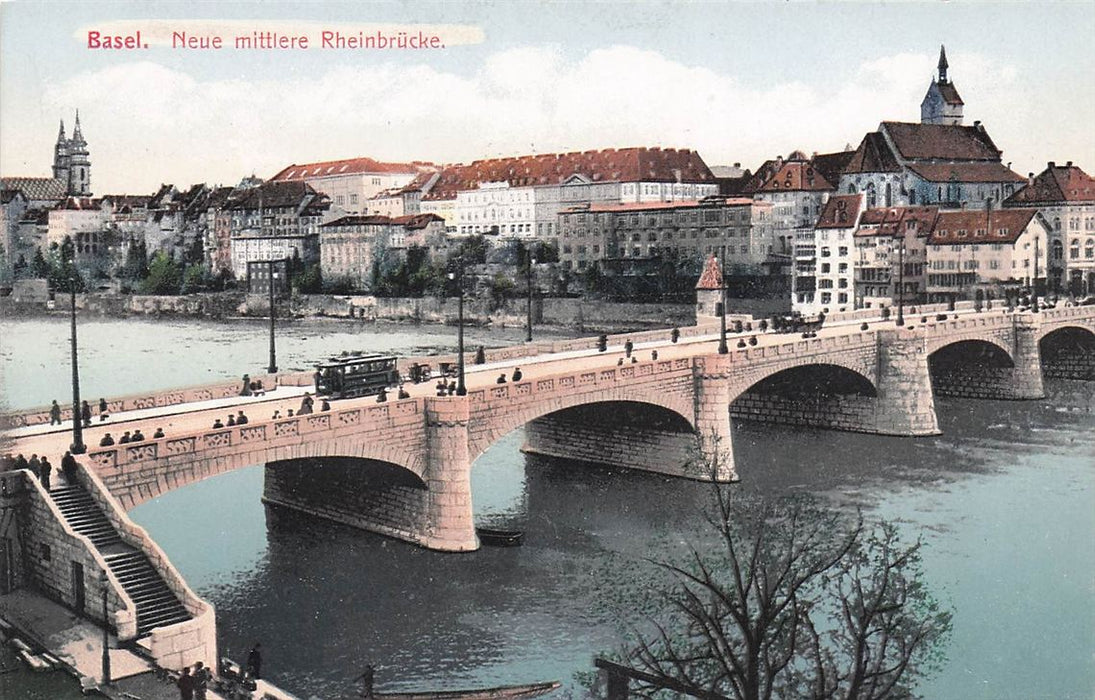 Basel Neue Mittlere Rheinbrucke