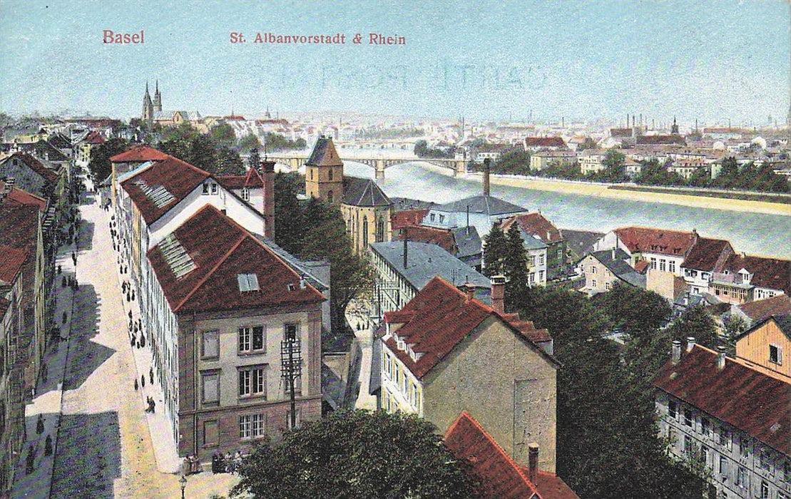 Basel St Albanvorstadt & Rhein