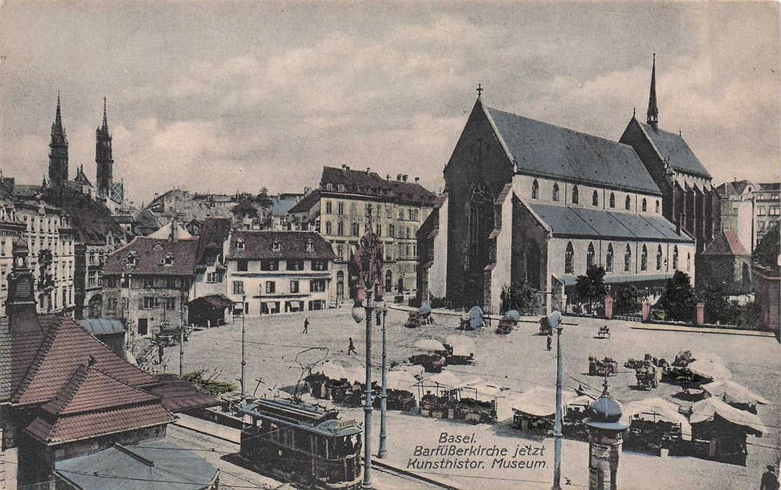 Basel Barfusserkirche Jetzt Kunsthistor Museum.