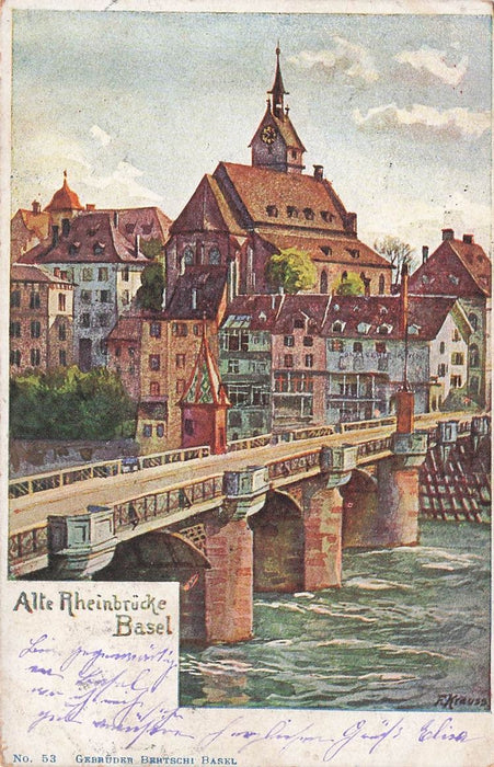 Alte Rheinbrücke Basel