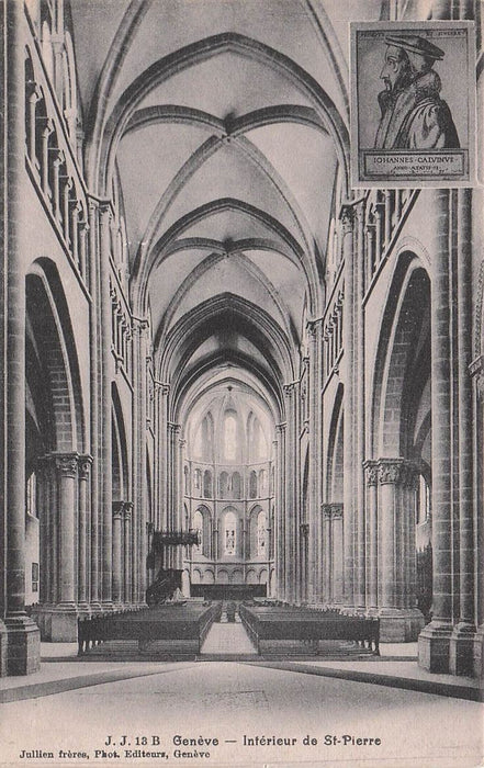 Geneve Interieur De St-Pierre