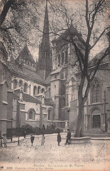 Geneve Cathedrale De St Pierre