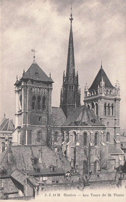 Geneve Les Tours De St Pierre
