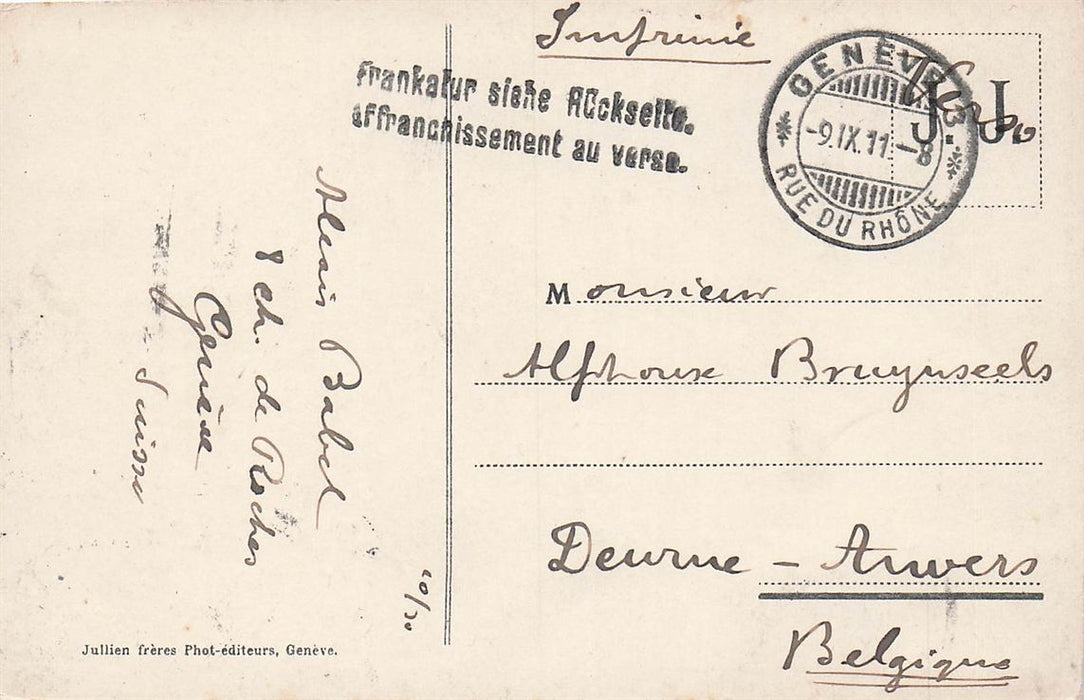 Geneve La Tour Du Molard