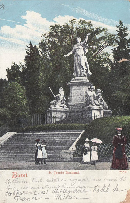Basel St Jacobs-Denkmal