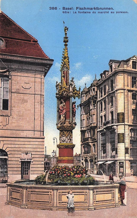 Basel Fischmarktbrunnen