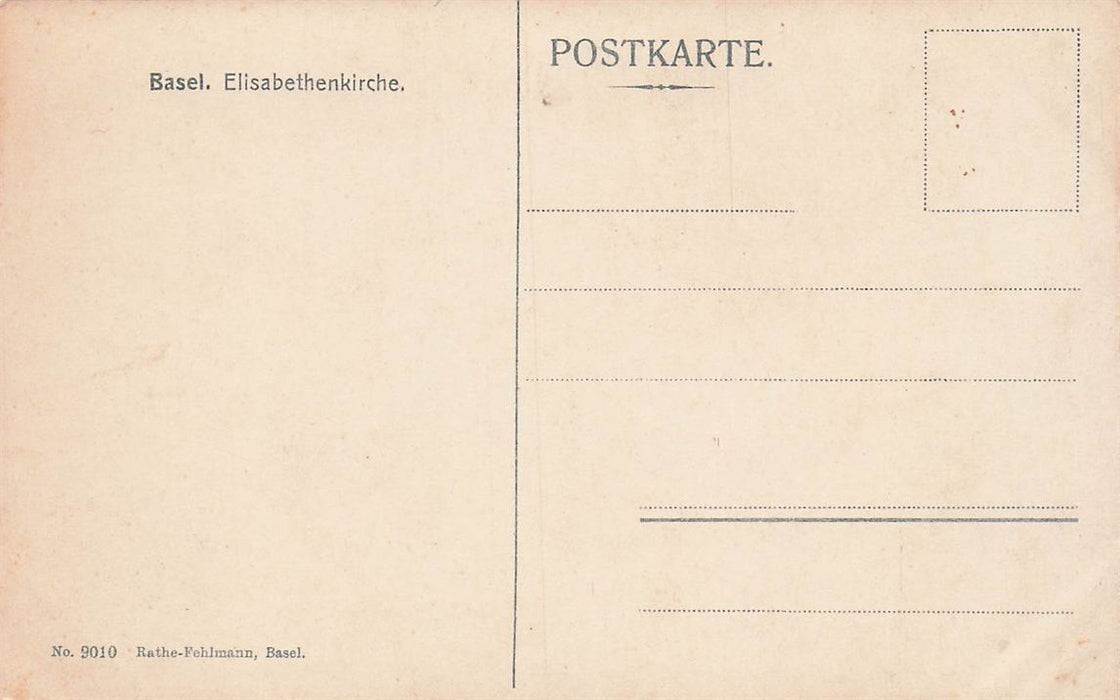Basel Elisabethenkirche